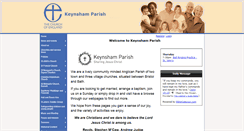 Desktop Screenshot of keynshamparish.org.uk